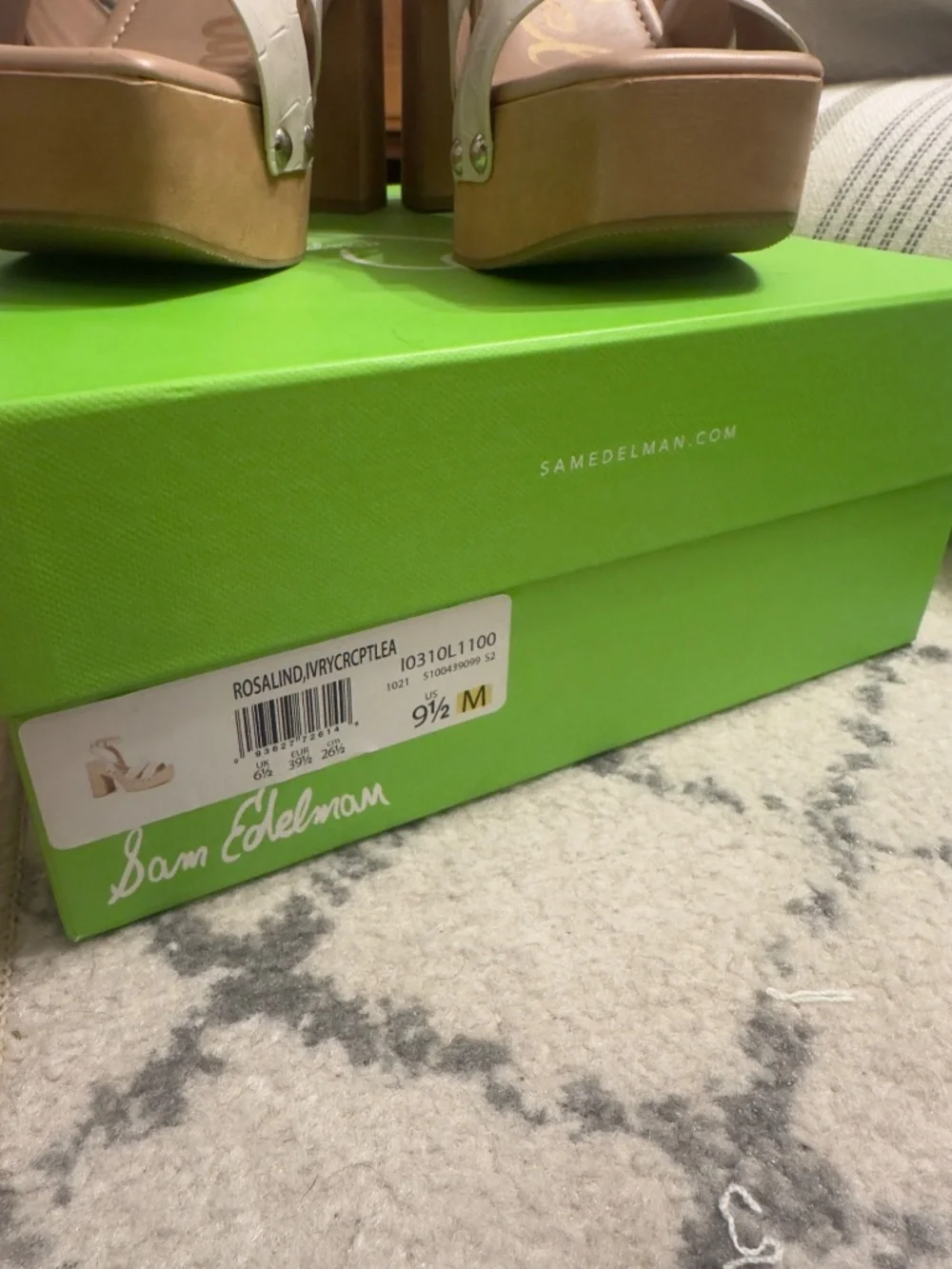 Sam Edelman Rosalind Platform Heeled Sandal